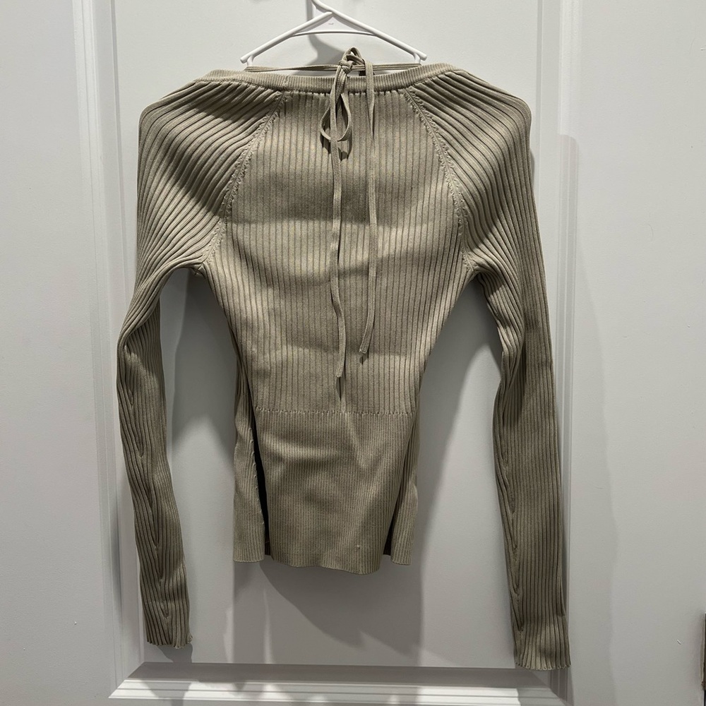 Jonathan Simkhai Jayline Bralette Pullover Sweater - Picture 14 of 14